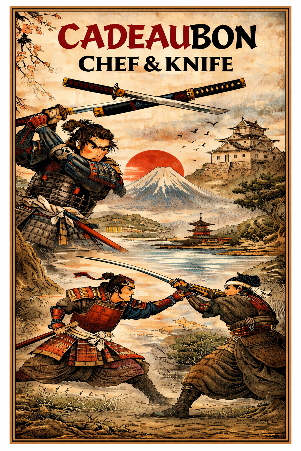 Cadeaubon Chef & Knife