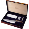 Suncraft Elegance Giftset, Koksmes met Wetsteen 1000/3000