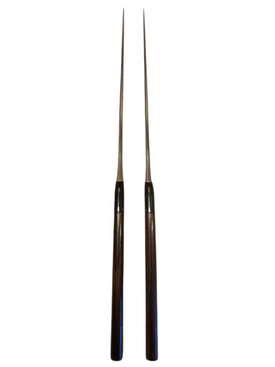 Kikuichi moribashi forged chopsticks Ebony handle 21cm