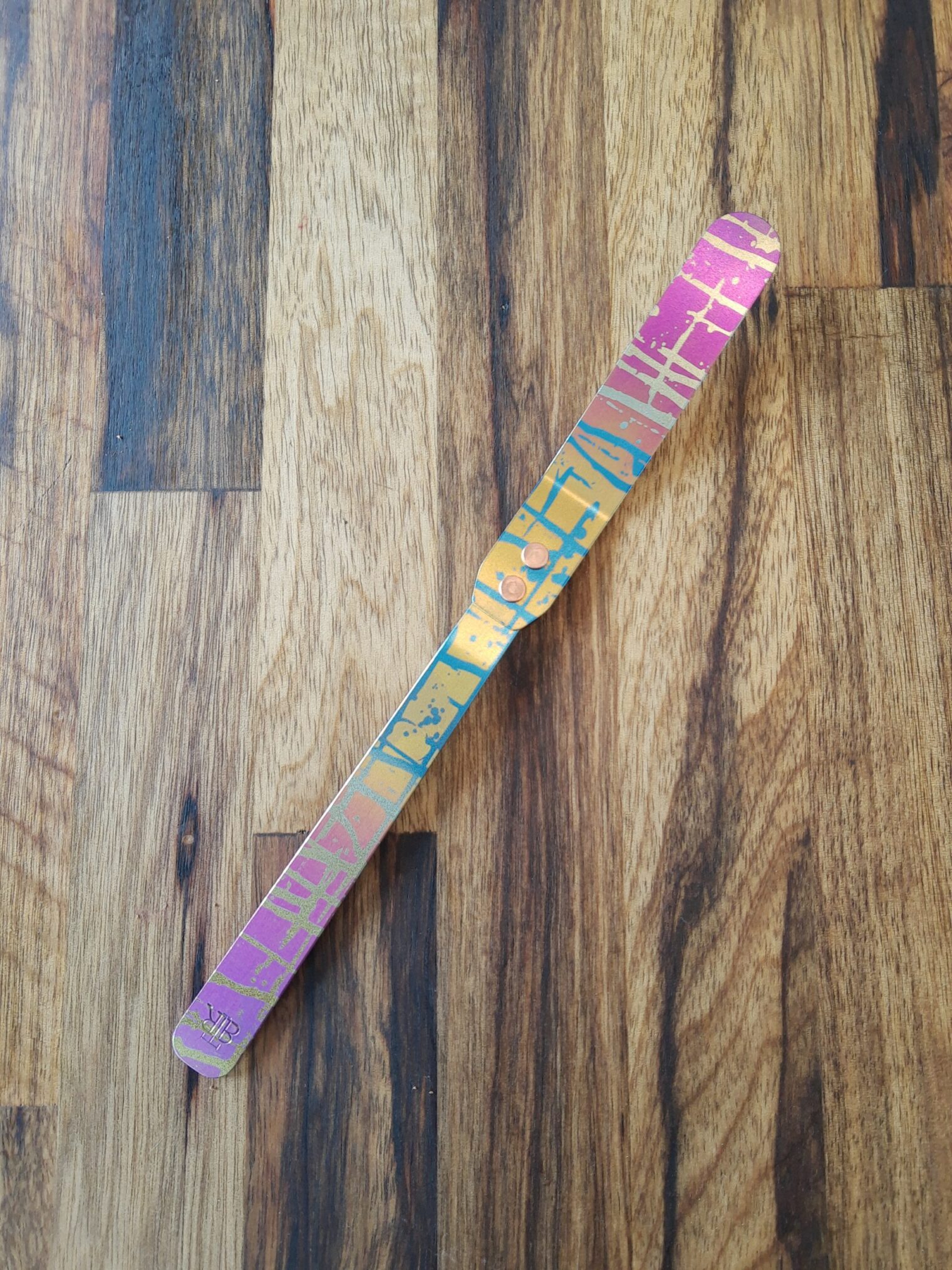 Spatula offset titanium 23 cm x 2 cm 1 3
