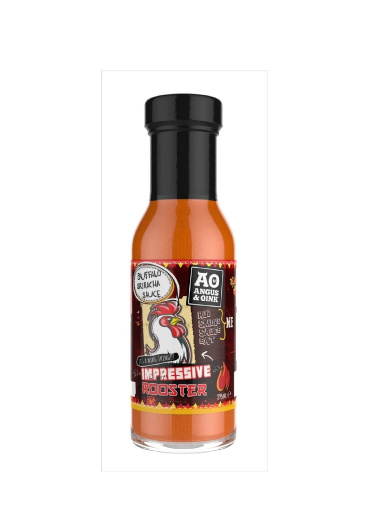 Angus & Oink Buffalo Sriracha Sauce - Chef & Knife