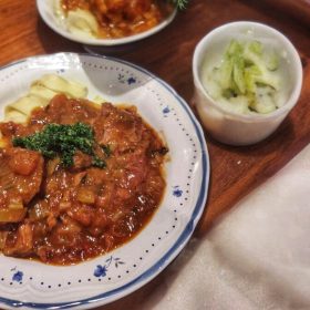 Ossobucco, kamado gerecht, osso bucco op de barbecue