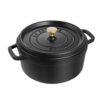 Staub cocotte zwart 24 cm