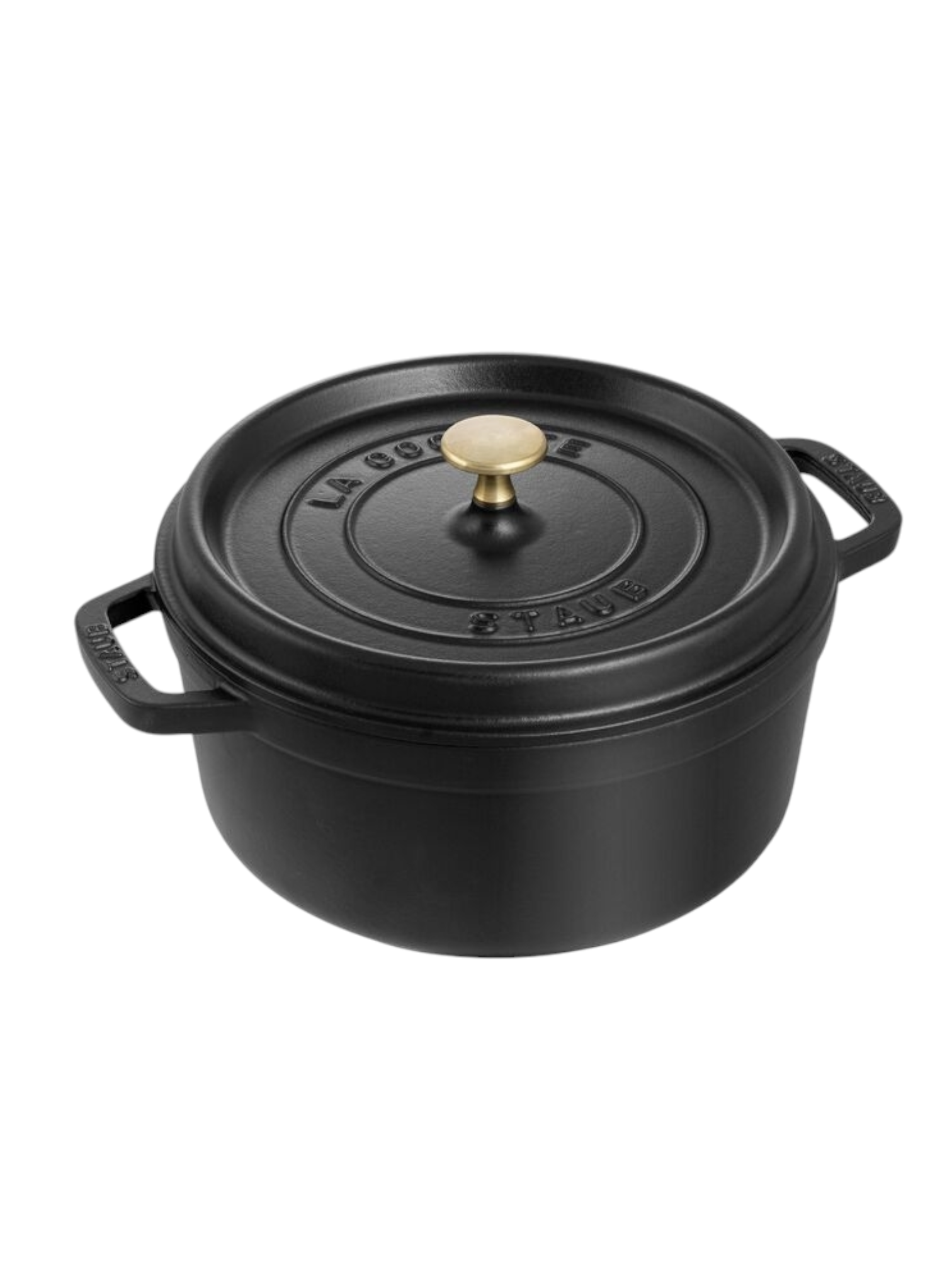 Staub cocotte zwart 24 cm