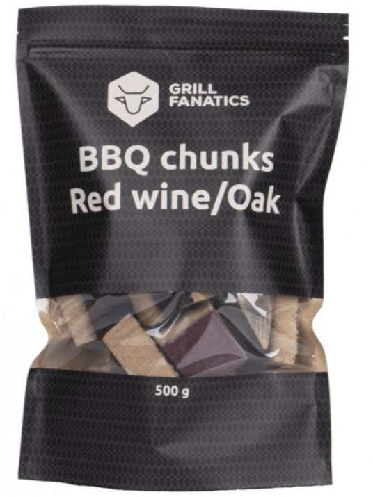 BBQ Chunks Eik Rode Wijn