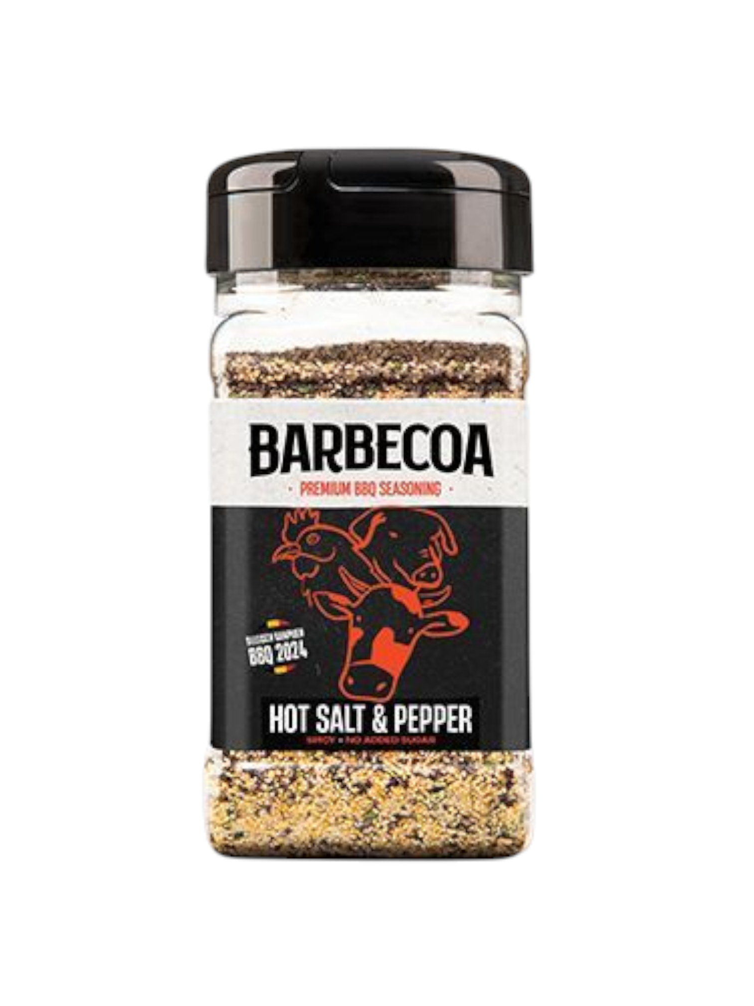 Barbecoa hot salt & pepper 250 gr