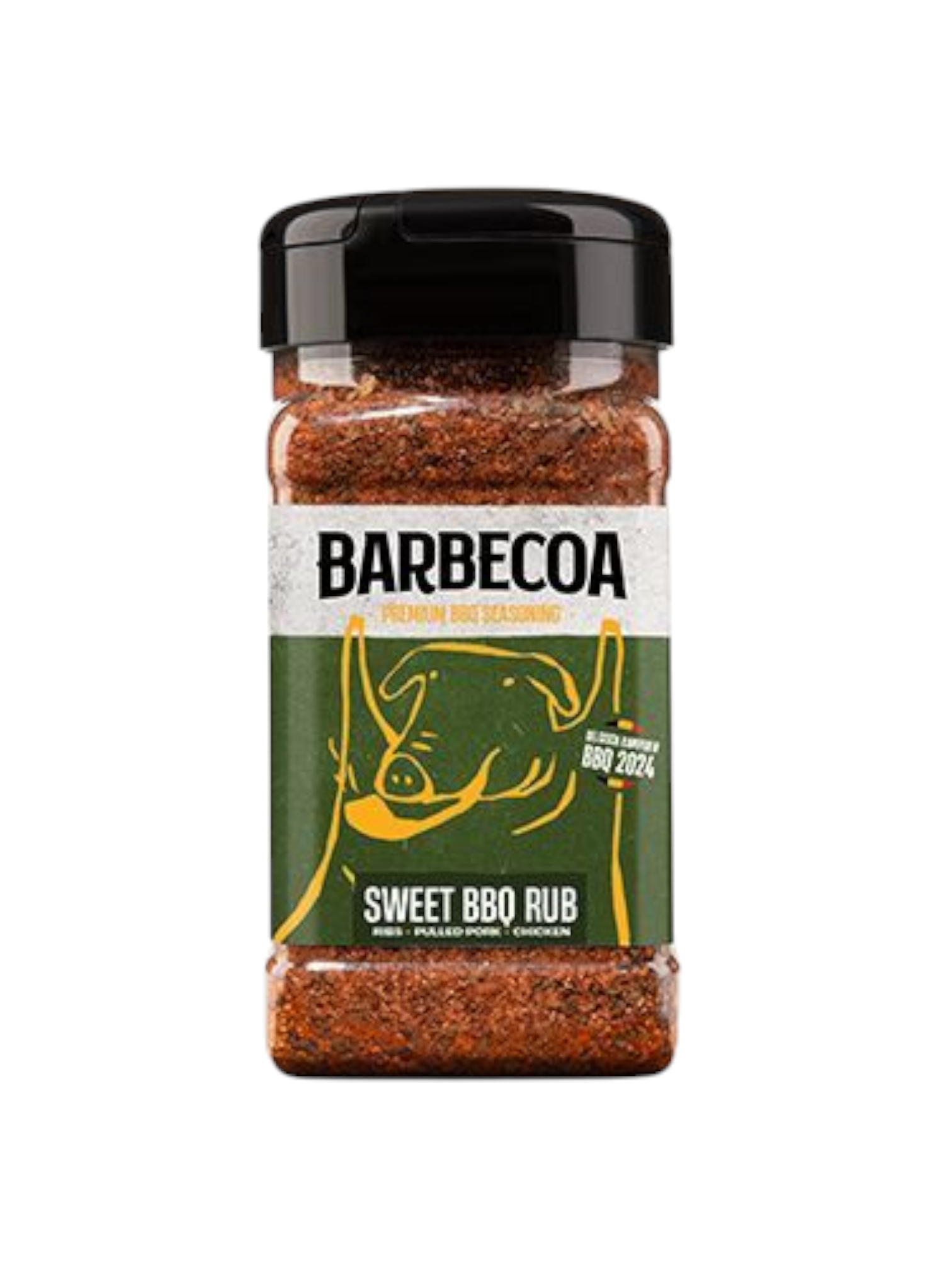 Barbecoa sweet bbq rub 250 gr
