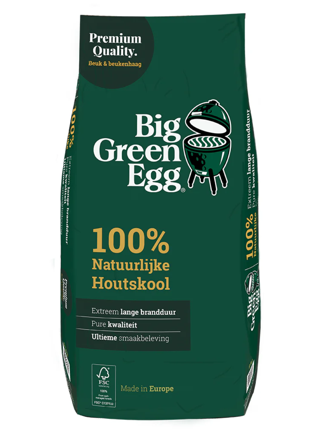 Chef & Knife Big Green Egg Charcoal Eu 9kg