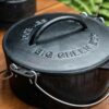 Chef & Knife Cast Iron Dutch Oven Kookpot Zwart (1)