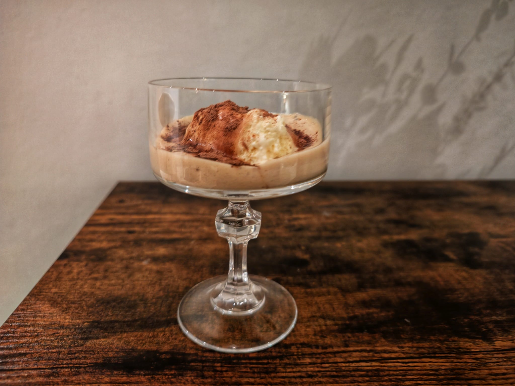 Sabayon met koffie en jenever