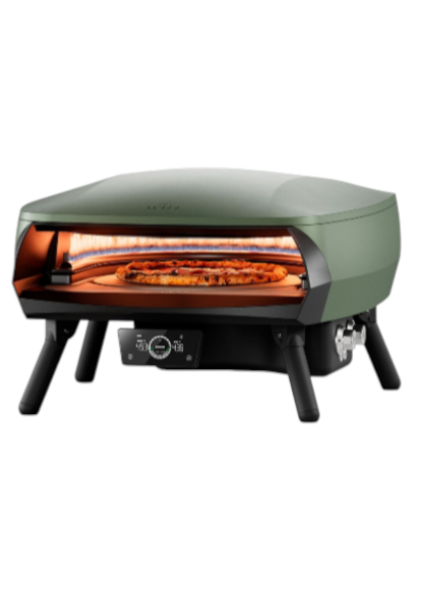 Witt Etna Rotante control pizzaoven voorzijde