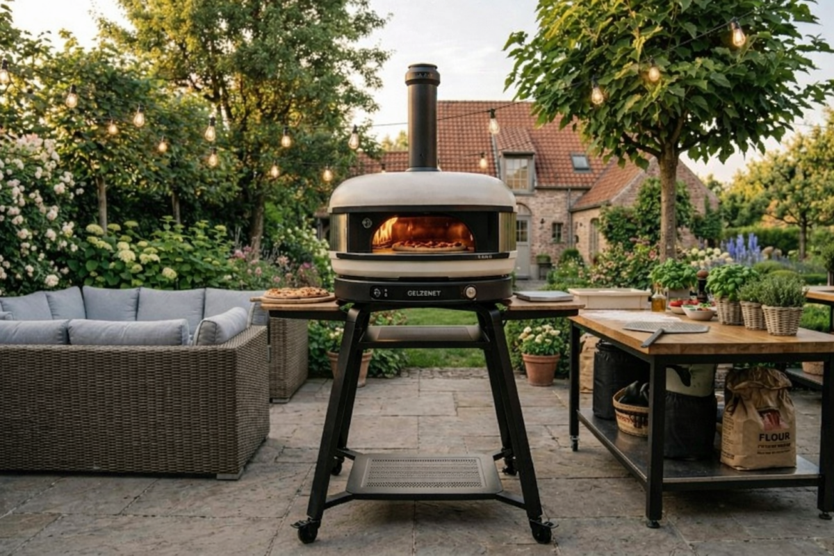 Gozney dome XL gen 2 in tuin