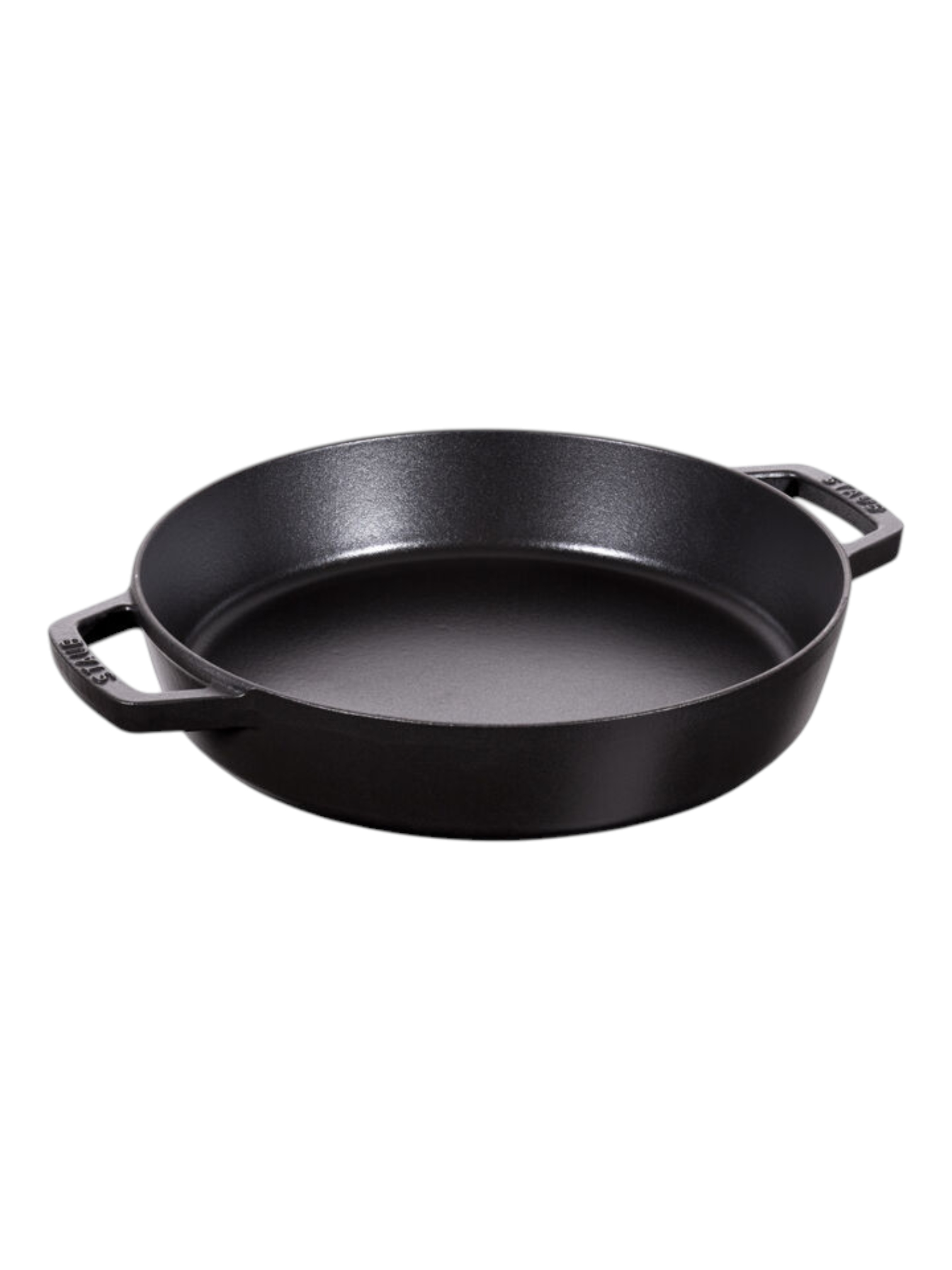 Staub Geëmailleerde Gietijzeren Bakpan 26 cm Zwart