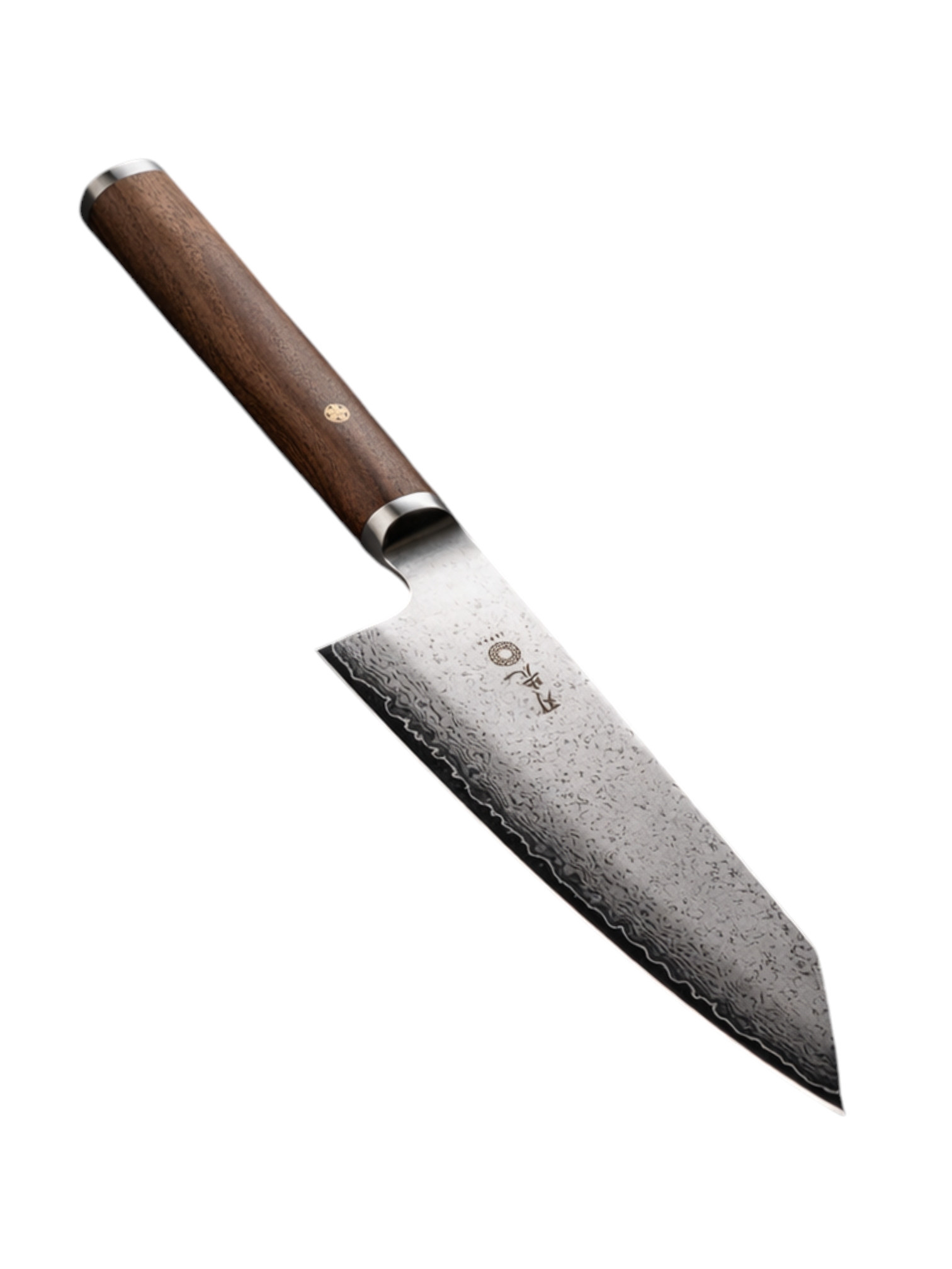 Hazaki Pro Santoku Walnoot 180 mm