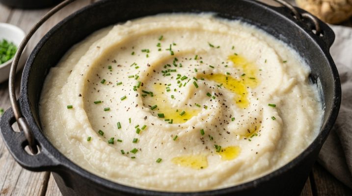 Knolselderpuree